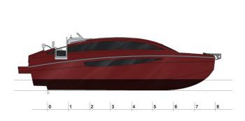 Barcos de cruzeiro esportivos de luxo